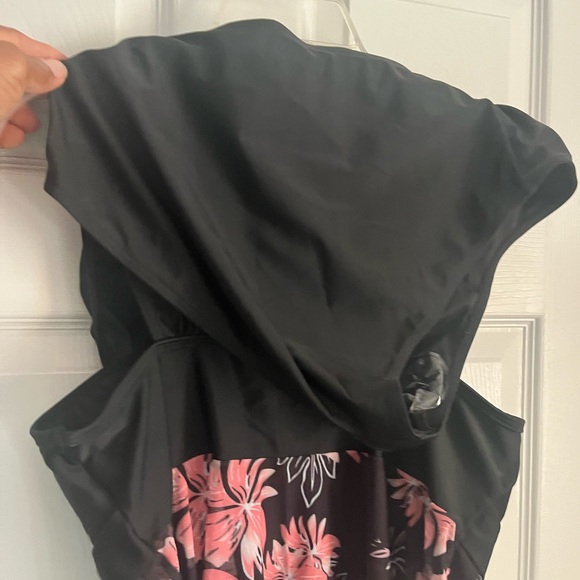 Women's Plus Size Two Piece Sexy Tankini Swimsuit Bathing Suit Swimwear 16W -20W - Picture 10 of 11